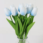 Bouquet Tulipe Artificielle - Bleu (10 Fleurs)