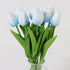 Bouquet Tulipe Artificielle - Bleu (10 Fleurs)