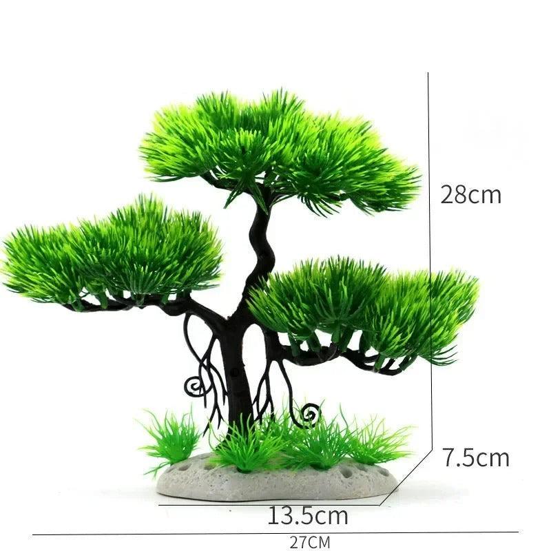 Grand Arbre Artificiel Aquatique - 28 cm