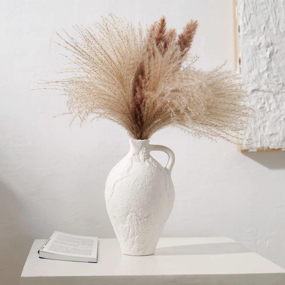 Vase Blanc Pampa - 25 cm