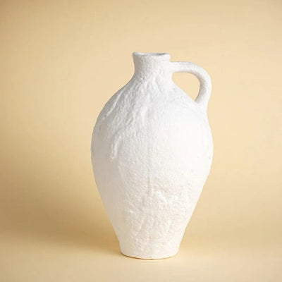 Vase Blanc Pampa - 25 cm