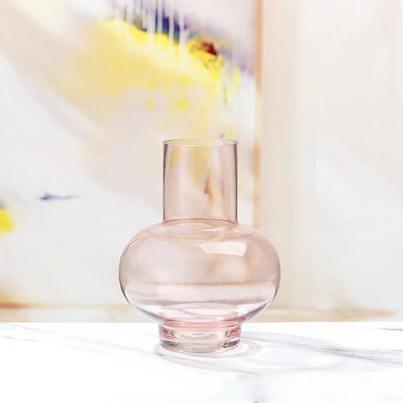 Vase Rose Transparent